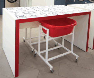 Bloomest Folding Legs mit Icons (zu ergänzen auch Artikel B00046 - Tischplatte)